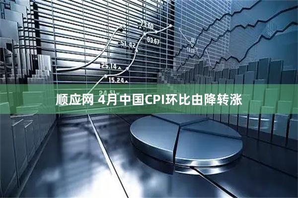 顺应网 4月中国CPI环比由降转涨