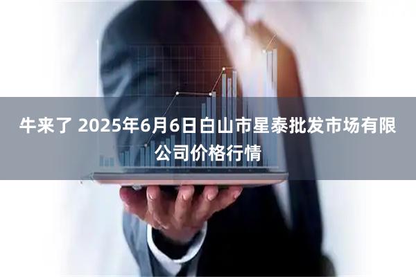 牛来了 2025年6月6日白山市星泰批发市场有限公司价格行情